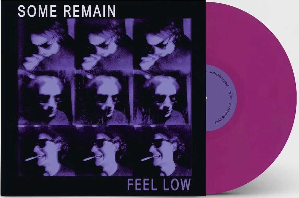 Some Remain - Feel Low Ep violet vinyl album cover artwork