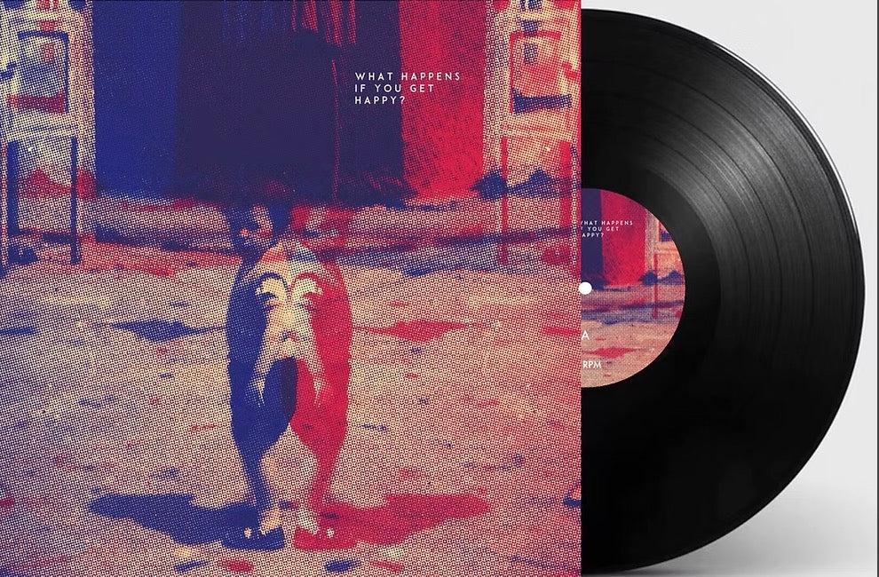 Slyrydes – What Happens If You Get Happy? vinyl LP album cover