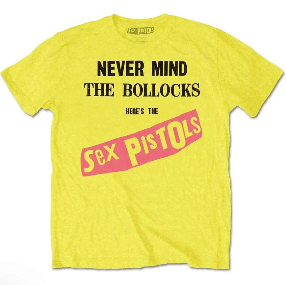 Sex Pistols Unisex T-Shirt NMTB Original Album Design