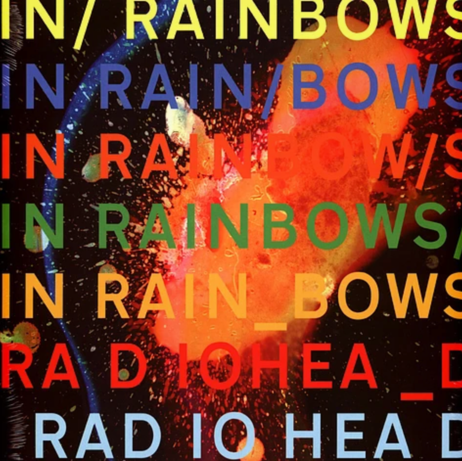 Radiohead – In Rainbows vinyl LP album cover