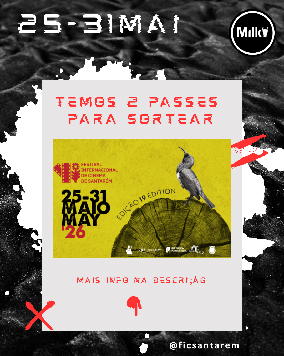 Festival Internacional de Cinema de Santarém 2026 — Happy Hour na Milk Records