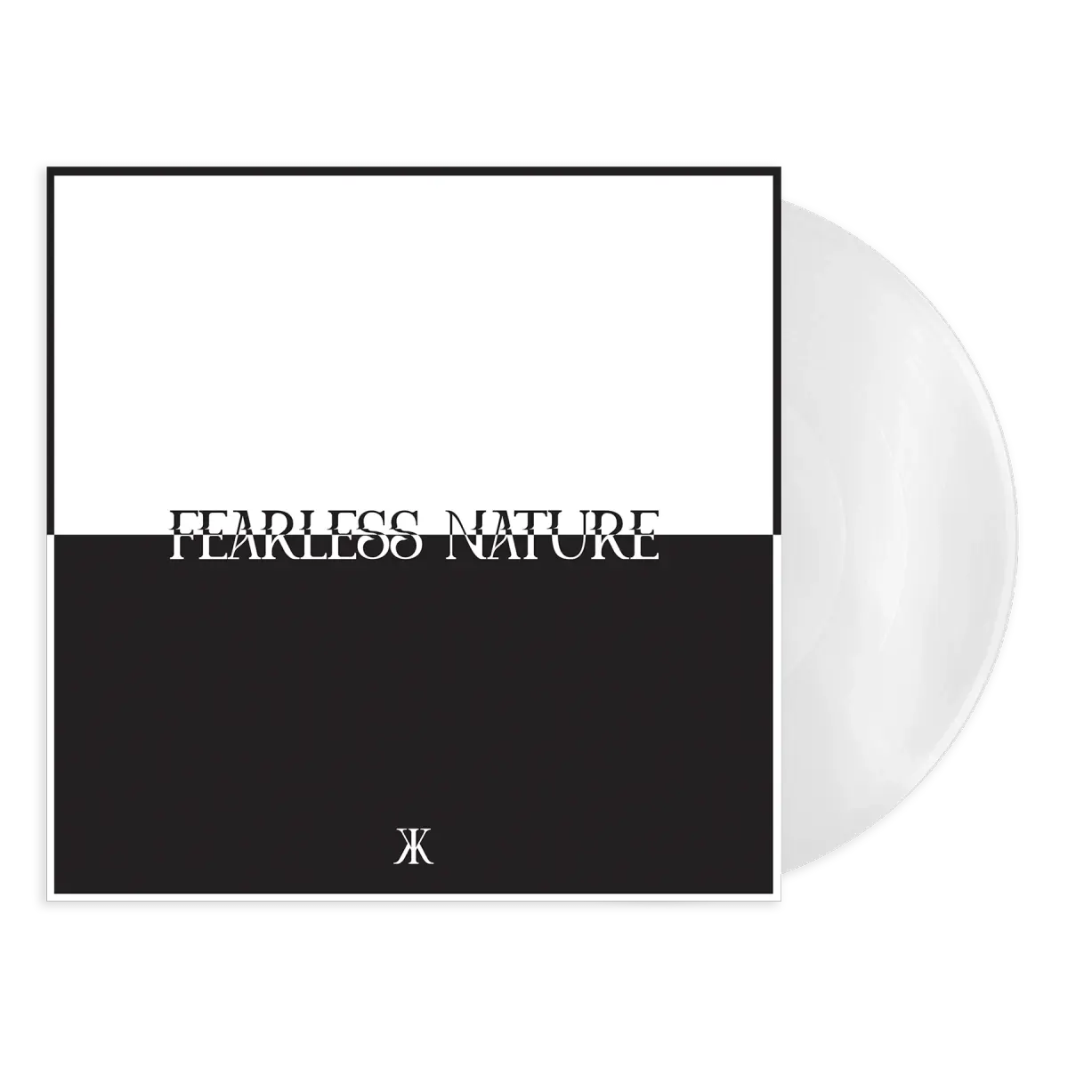 Kid Kapichi – Fearless Nature vinyl LP album cover - white vinyl