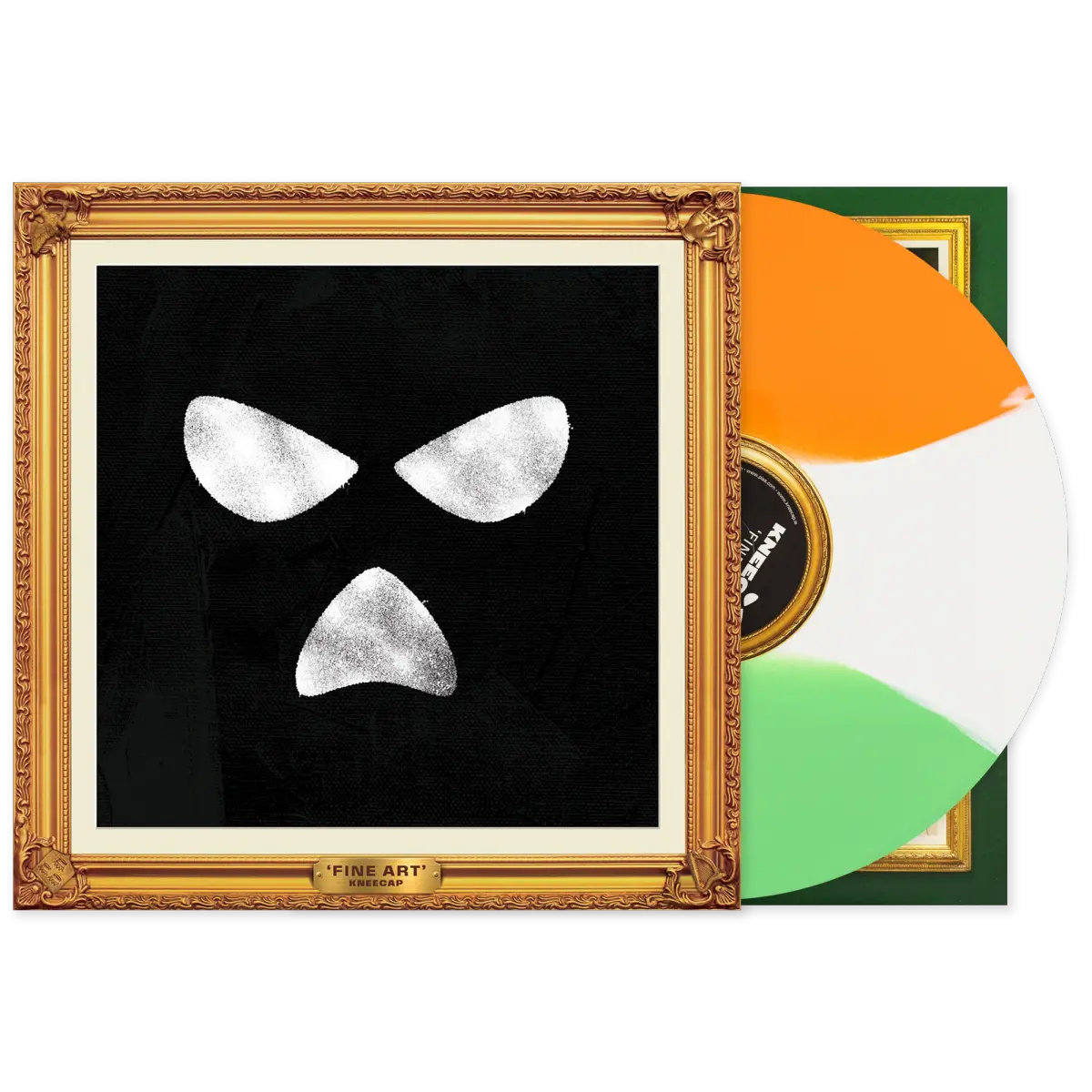 Kneecap – Fine Art vinyl LP album tricolour