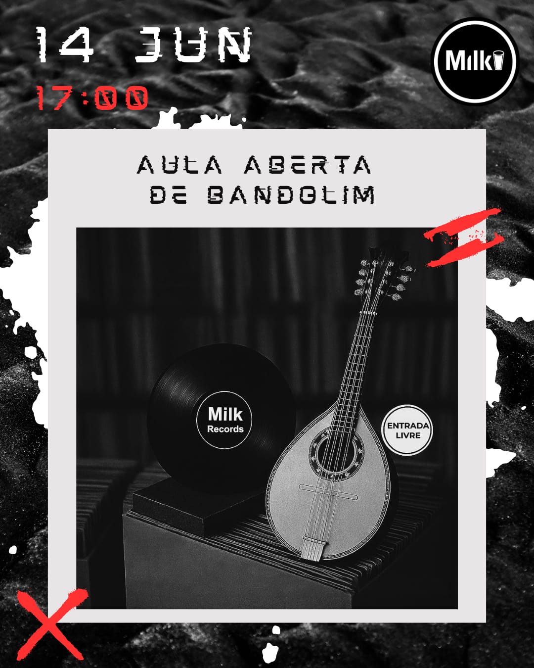 Aula Aberta de Bandolim - Milk Records | 14 June 2026