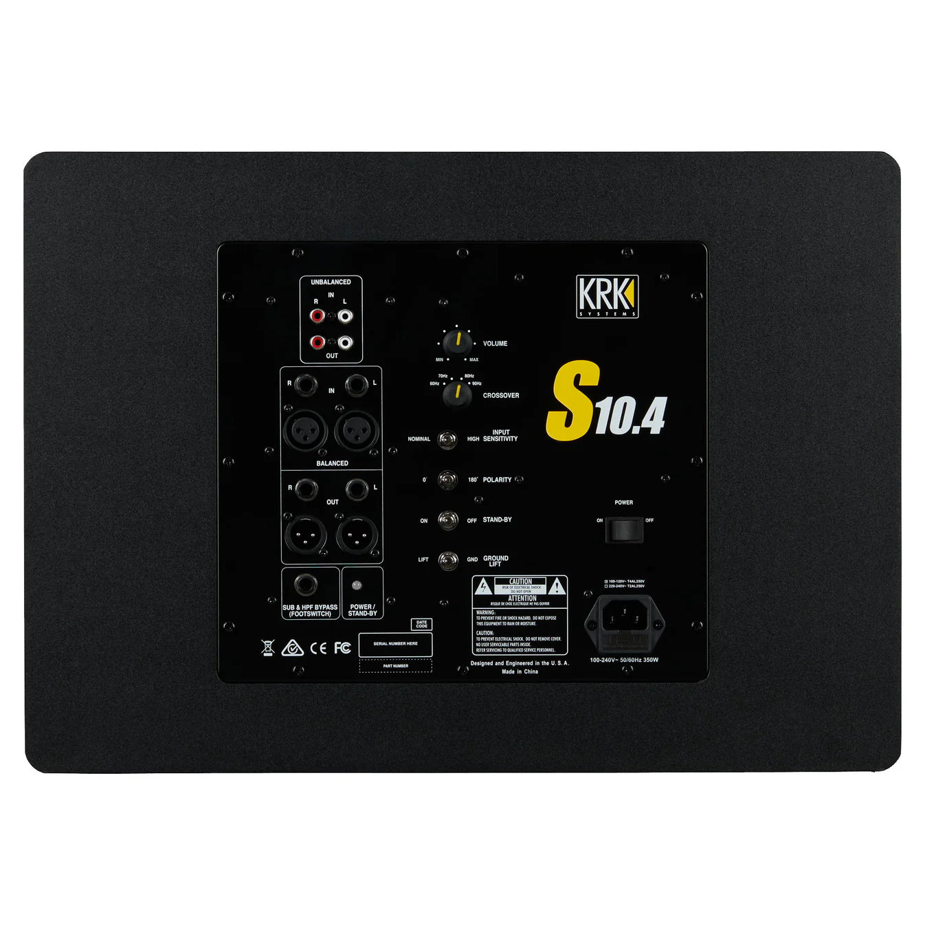 KRK – S10.4 Powered Studio Subwoofer