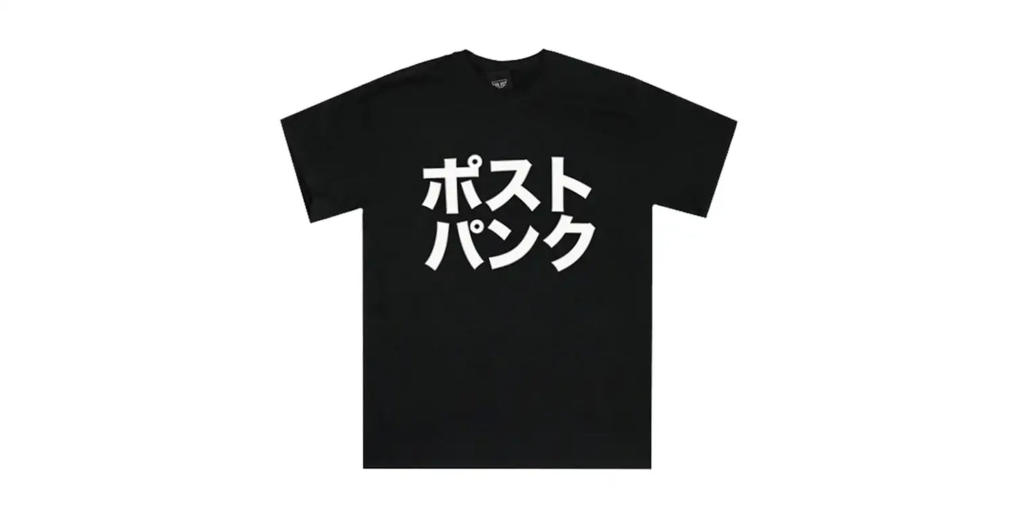 HALFMOON T SHIRT – POST PUNK JP – BLACK