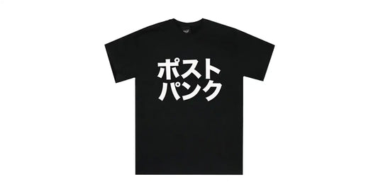 HALFMOON T SHIRT – POST PUNK JP – BLACK