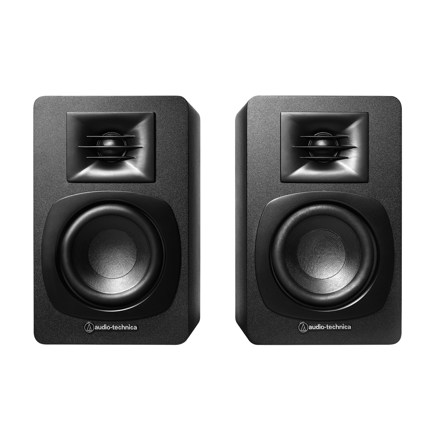 Audio-Technica – AT-SP3X Powered Bookshelf Speakers - Black