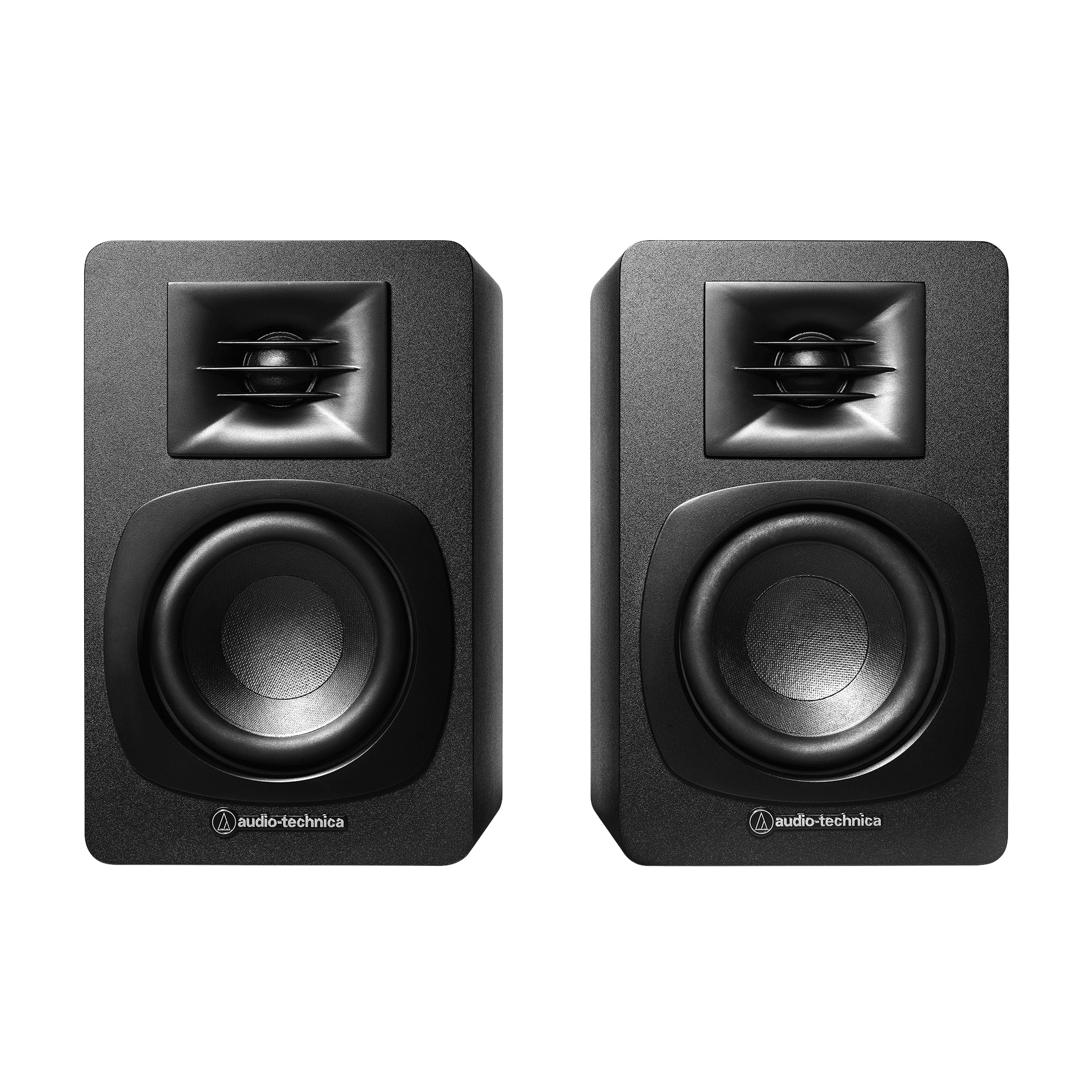 Audio-Technica – AT-SP3X Powered Bookshelf Speakers - Black