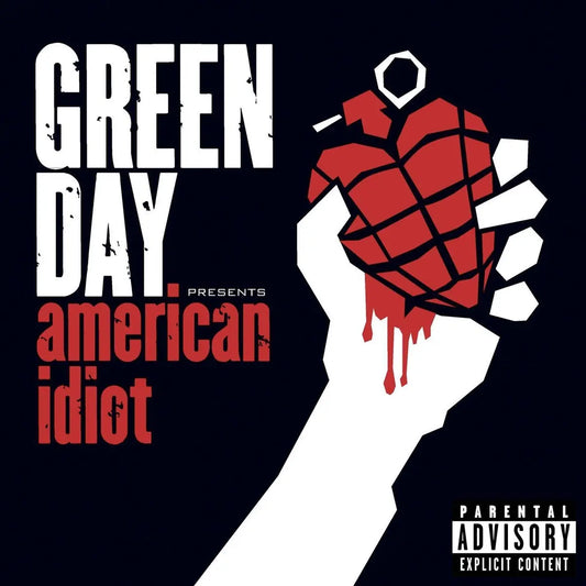Green Day – American Idiot vinyl LP album cover