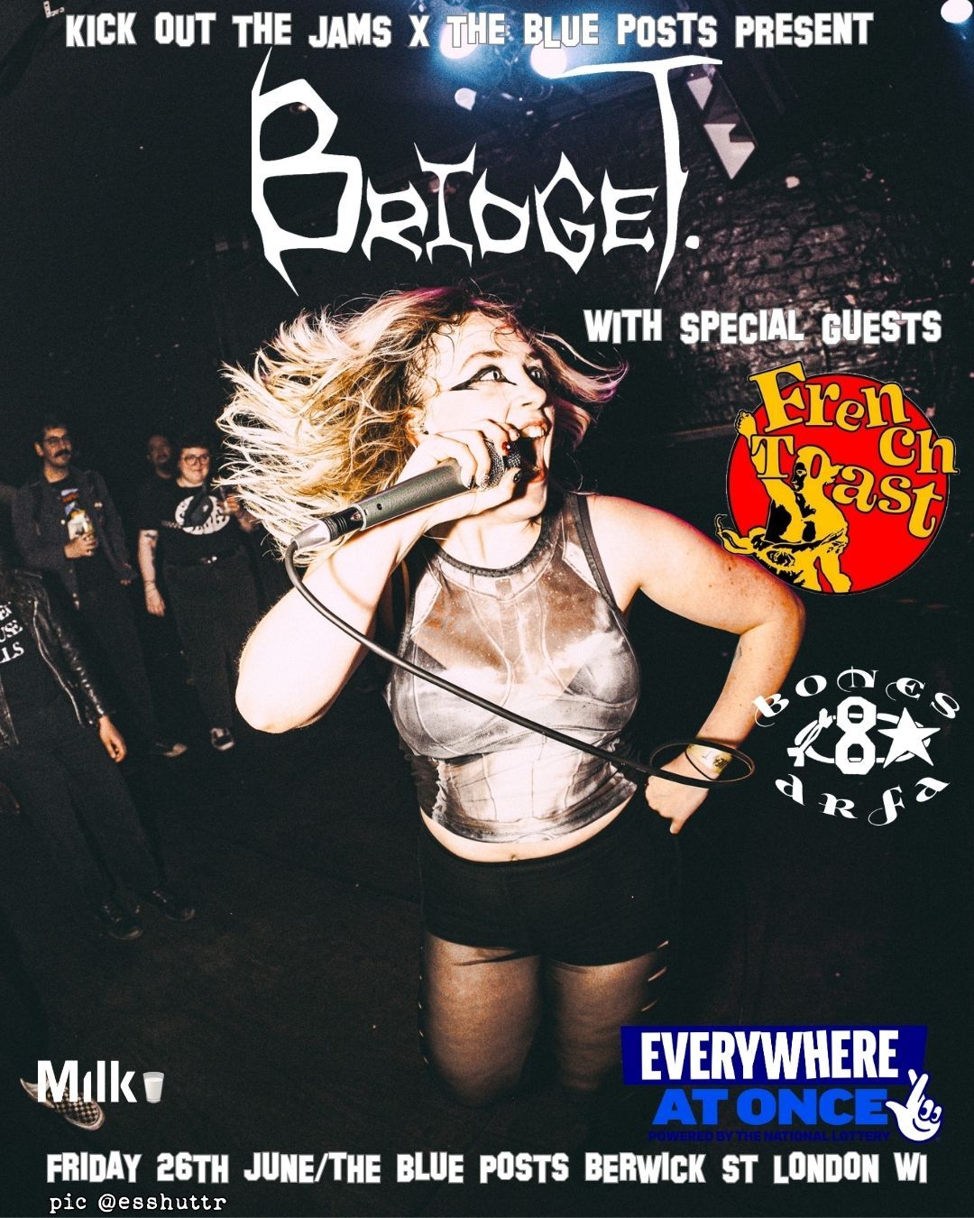 Kick Out The Jams x Milk Records — Everywhere At Once Weekender | The Blue Posts Soho London | 26 - 27 June 2026