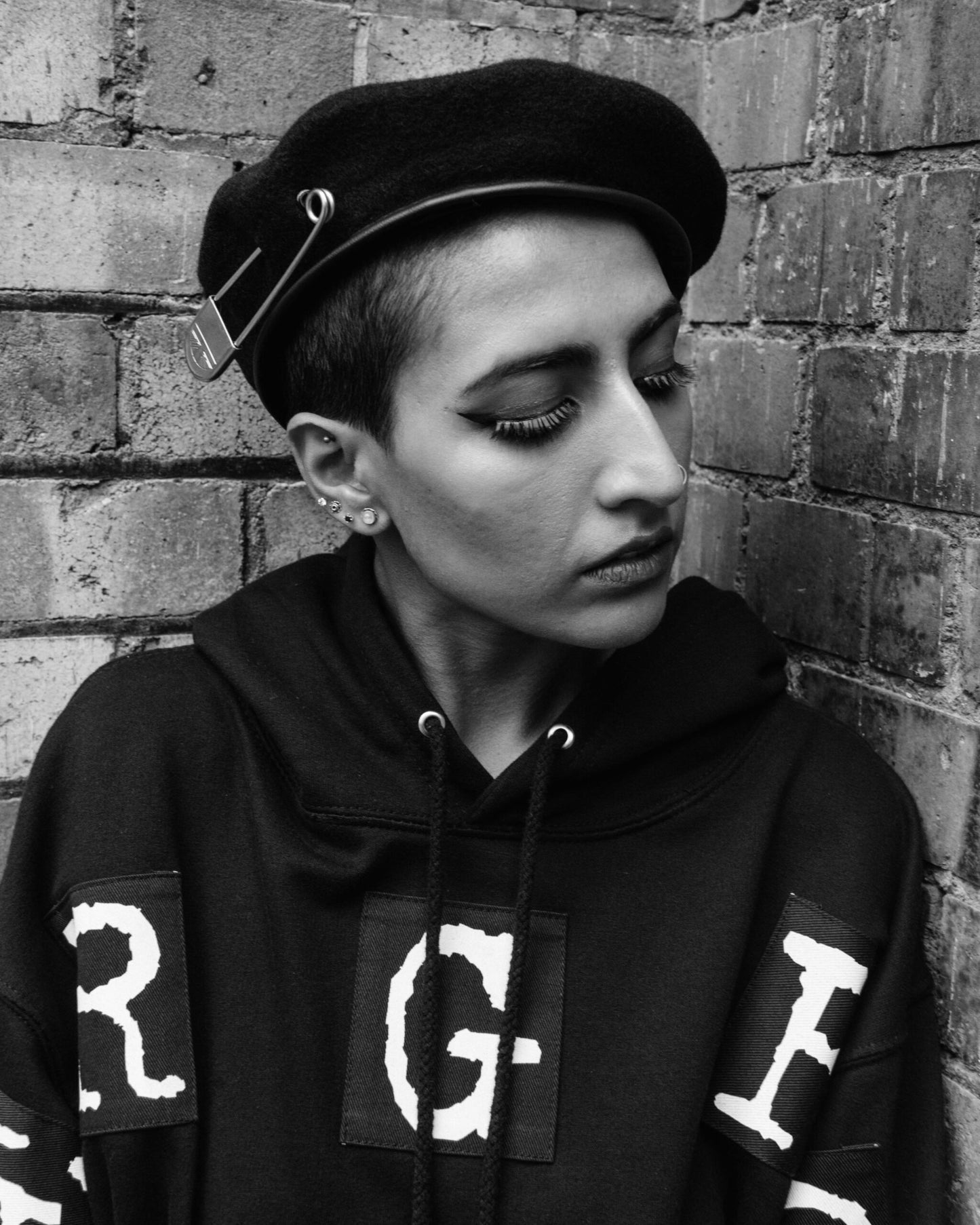The Original Safety Pin Beret.