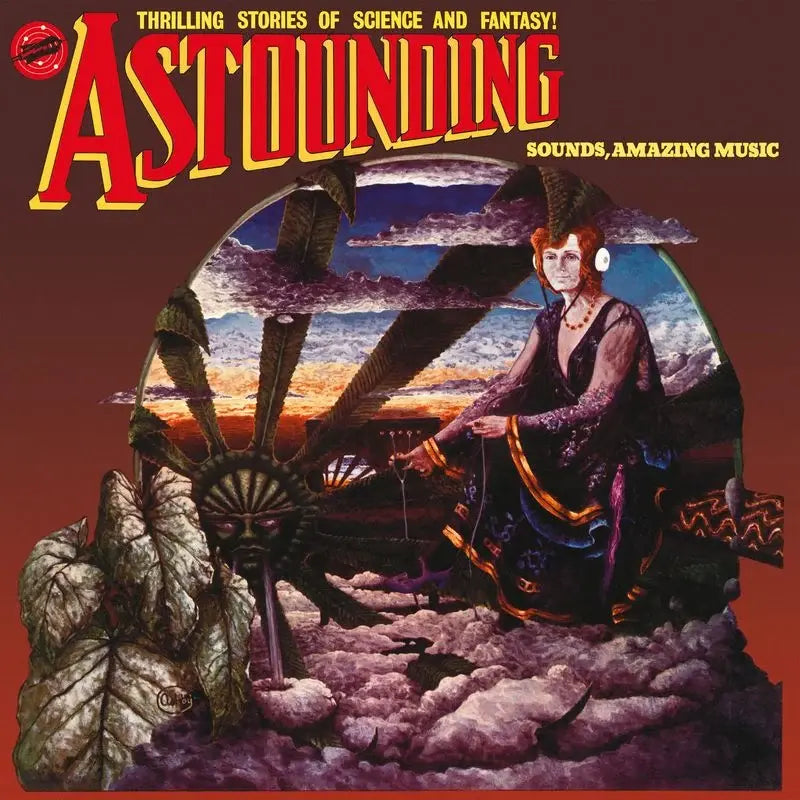 Hawkwind – Astounding Sounds, Amazing Music vinyl LP album cover