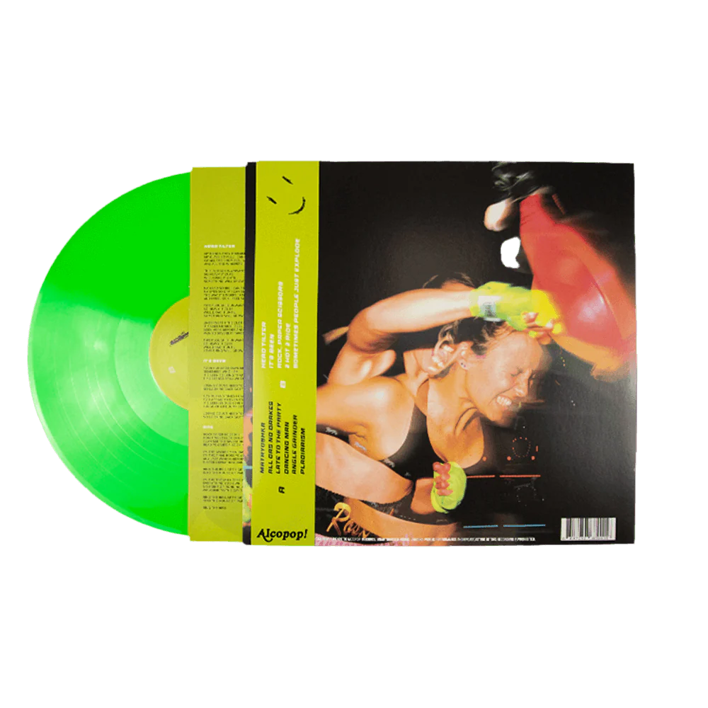 Heavy Lungs - All Gas No Brakes - Neon Green Vinyl