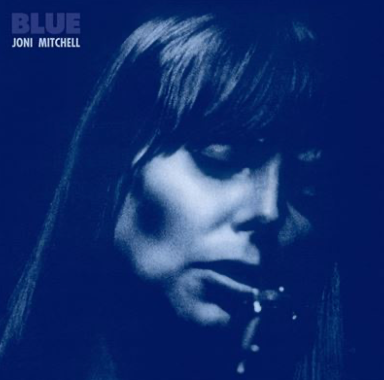 Joni Mitchell – Blue vinyl LP album cover