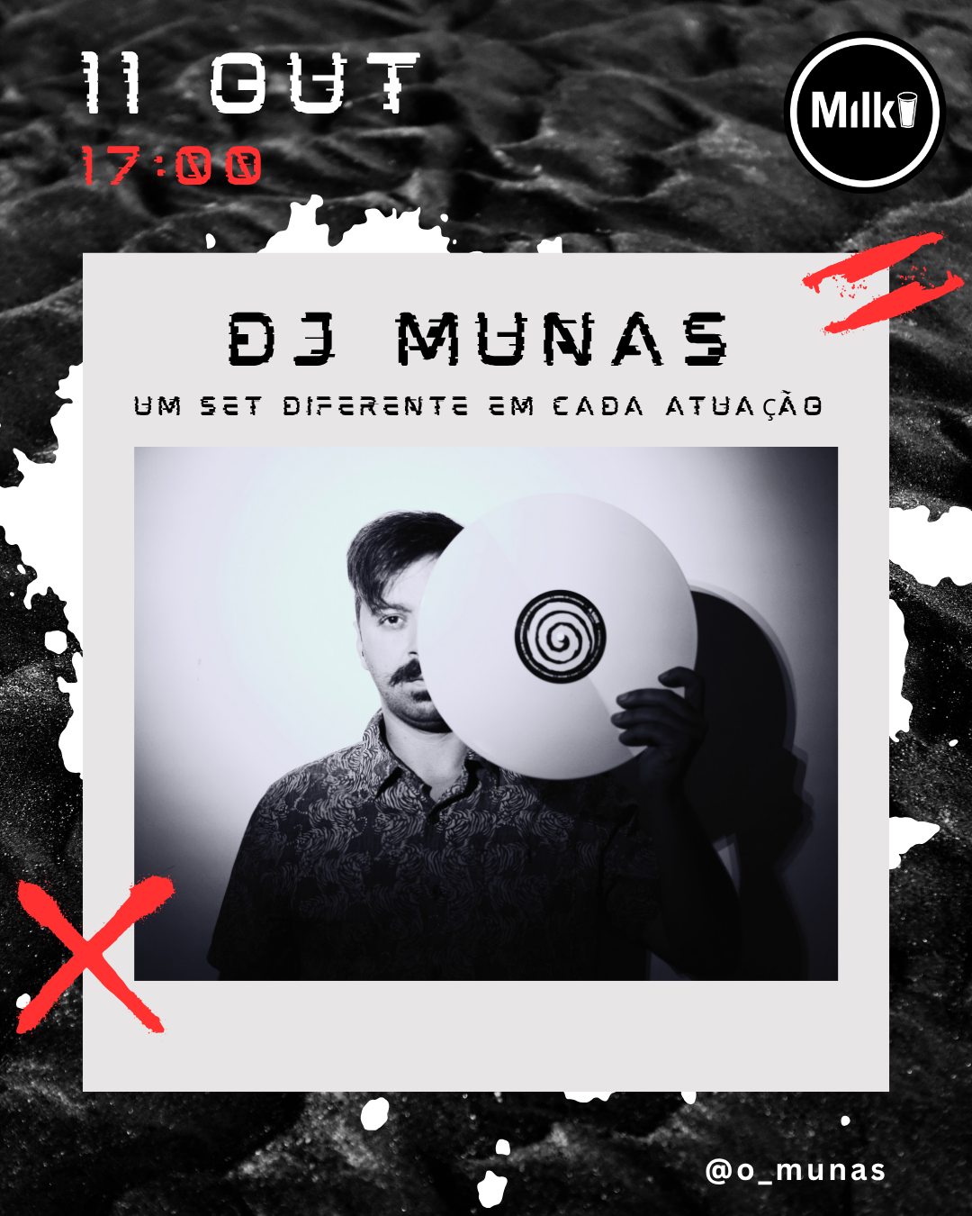 DJ Munas Live at Milk Records | 11 October 2026