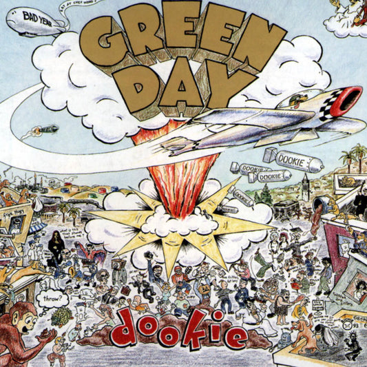 Green Day – Dookie vinyl LP album cover