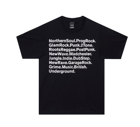 Halfmoon t-shirt – Music British Underground – black