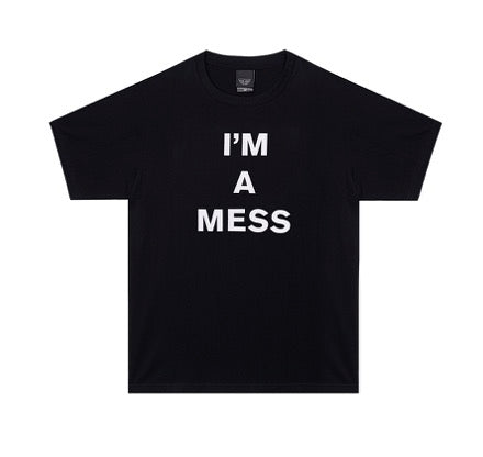Halfmoon – T-shirt I’m A Mess (Preto)
