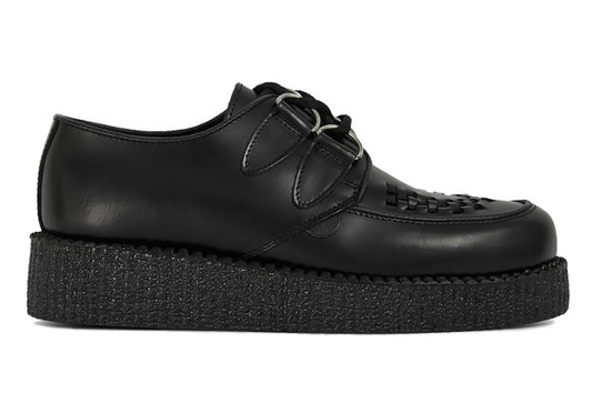 Creeper shoes – single sole – original Wulfrun – black leather