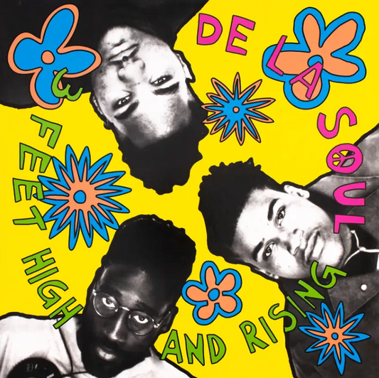 De La Soul – 3 Feet High and Rising vinyl LP album cover