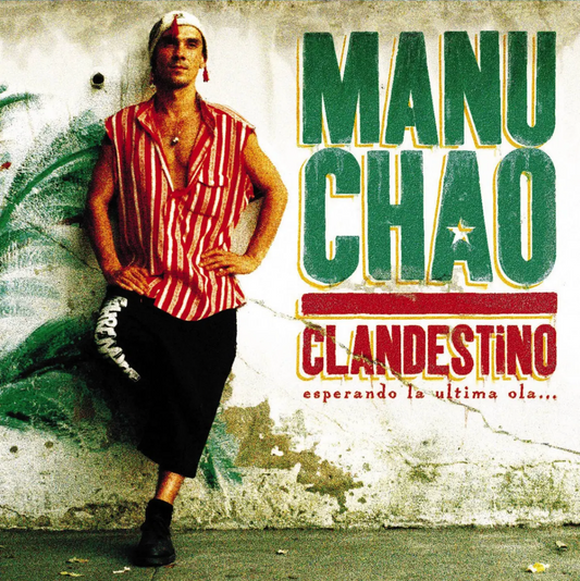 Manu Chao – Clandestino vinyl LP album cover