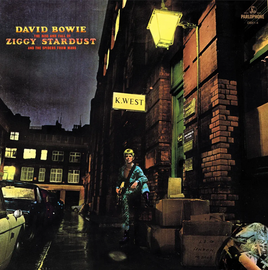 David Bowie – The Rise and Fall of Ziggy Stardust and the Spiders from Mars vinyl album cover 