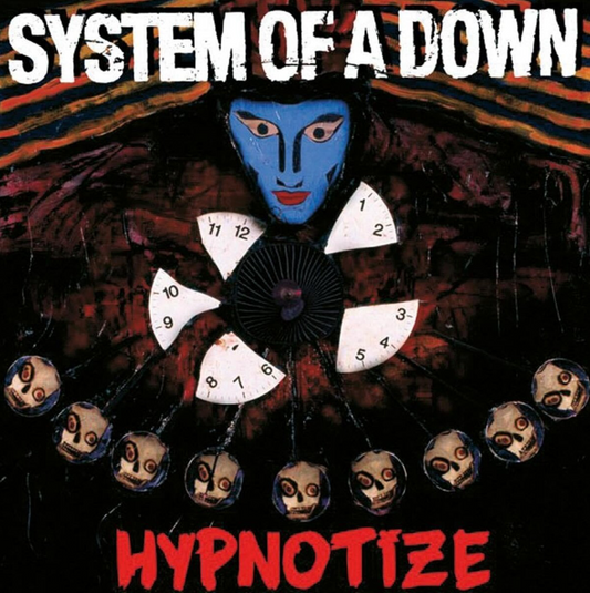 Official System of a Down Hypnotize vinyl LP. Powerful 2005 metal album featuring Lonely Day and Soldier Side | Milk Records Santarém, Portugal.