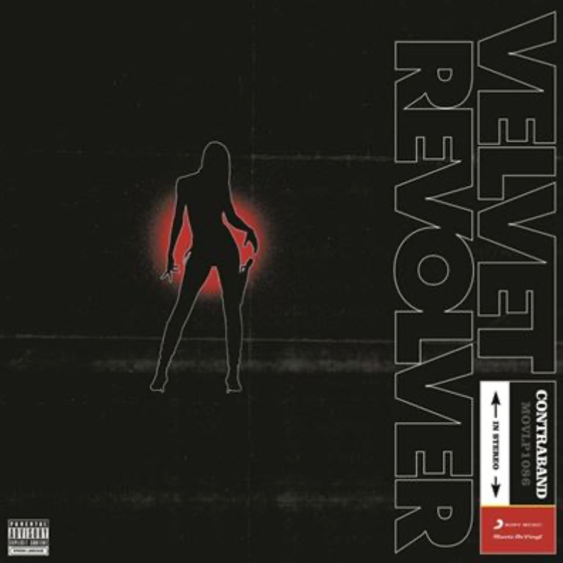 Velvet Revolver – Contraband vinyl LP album cover