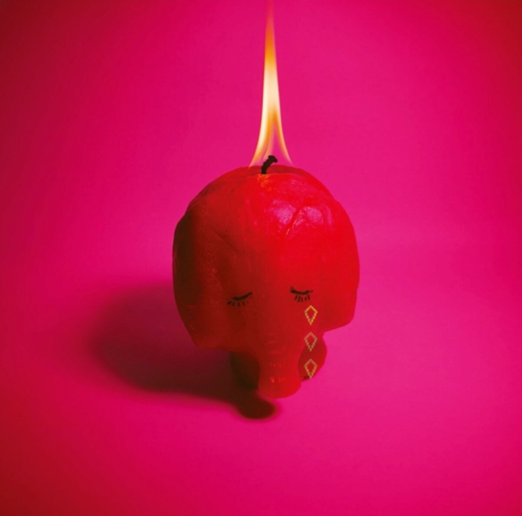 Arcade Fire - Pink Elephant vinyl LP album cover 