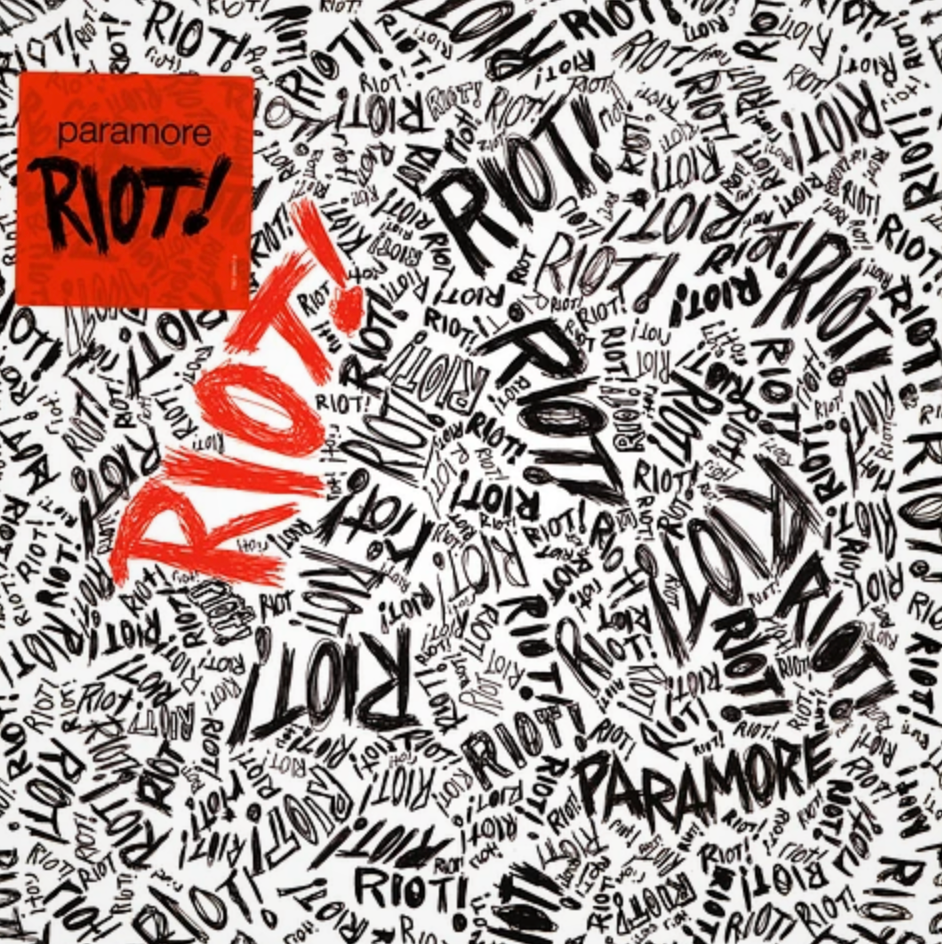 Paramore – Riot! vinyl LP album cover