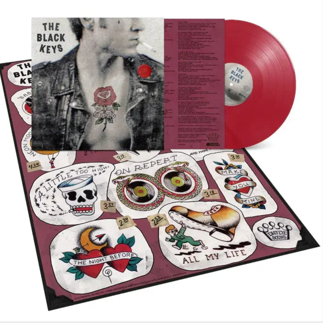 The Black Keys – No Rain No Flowers vinyl LP album cover