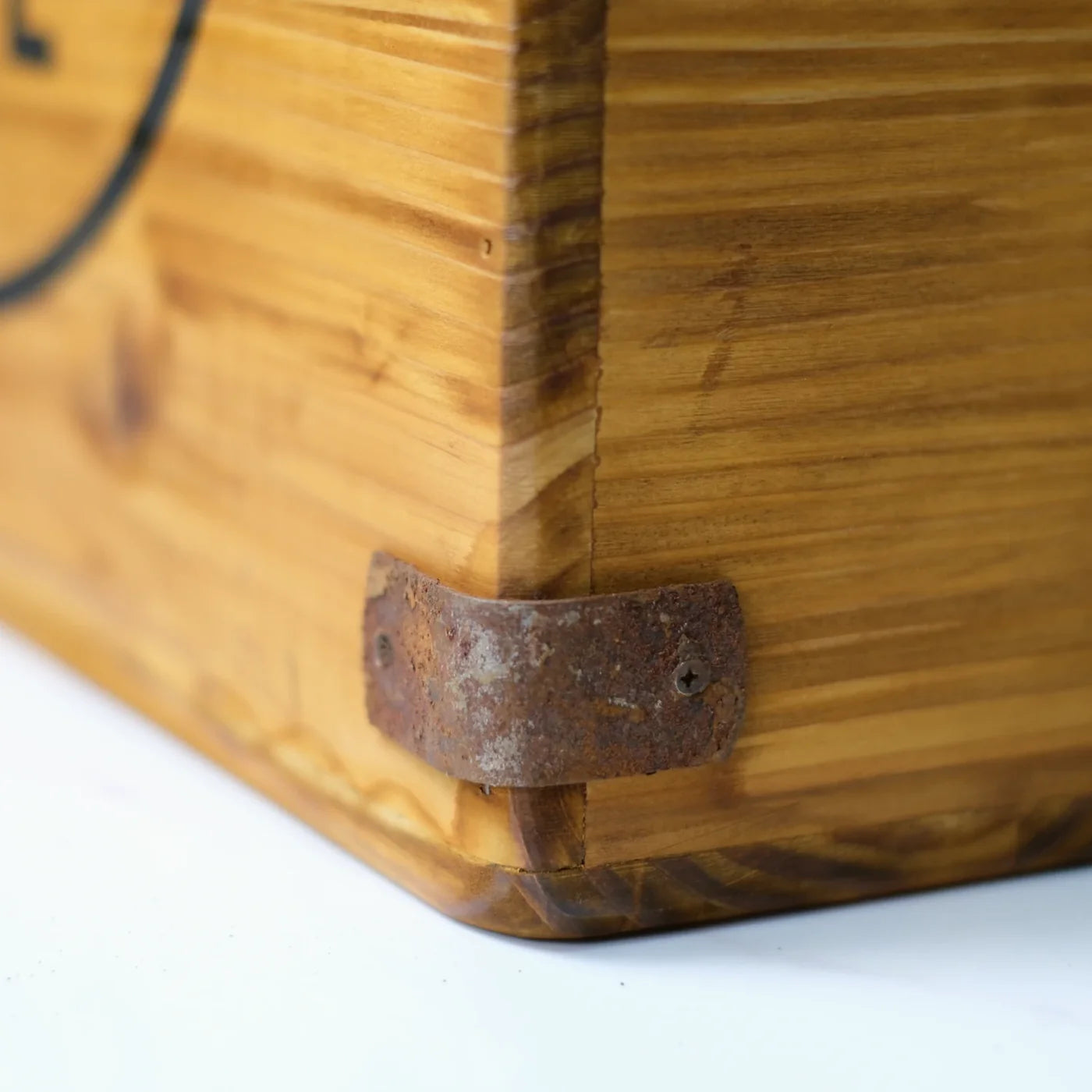 Vintage Vinyl Record Storage Box