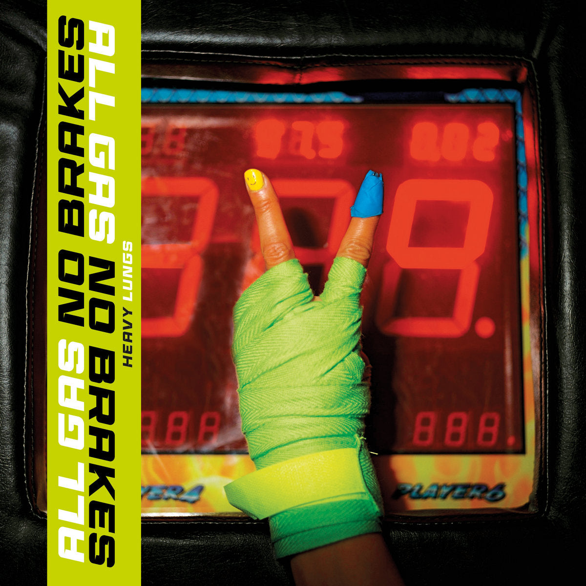 Heavy Lungs - All Gas No Brakes - Neon Green Vinyl