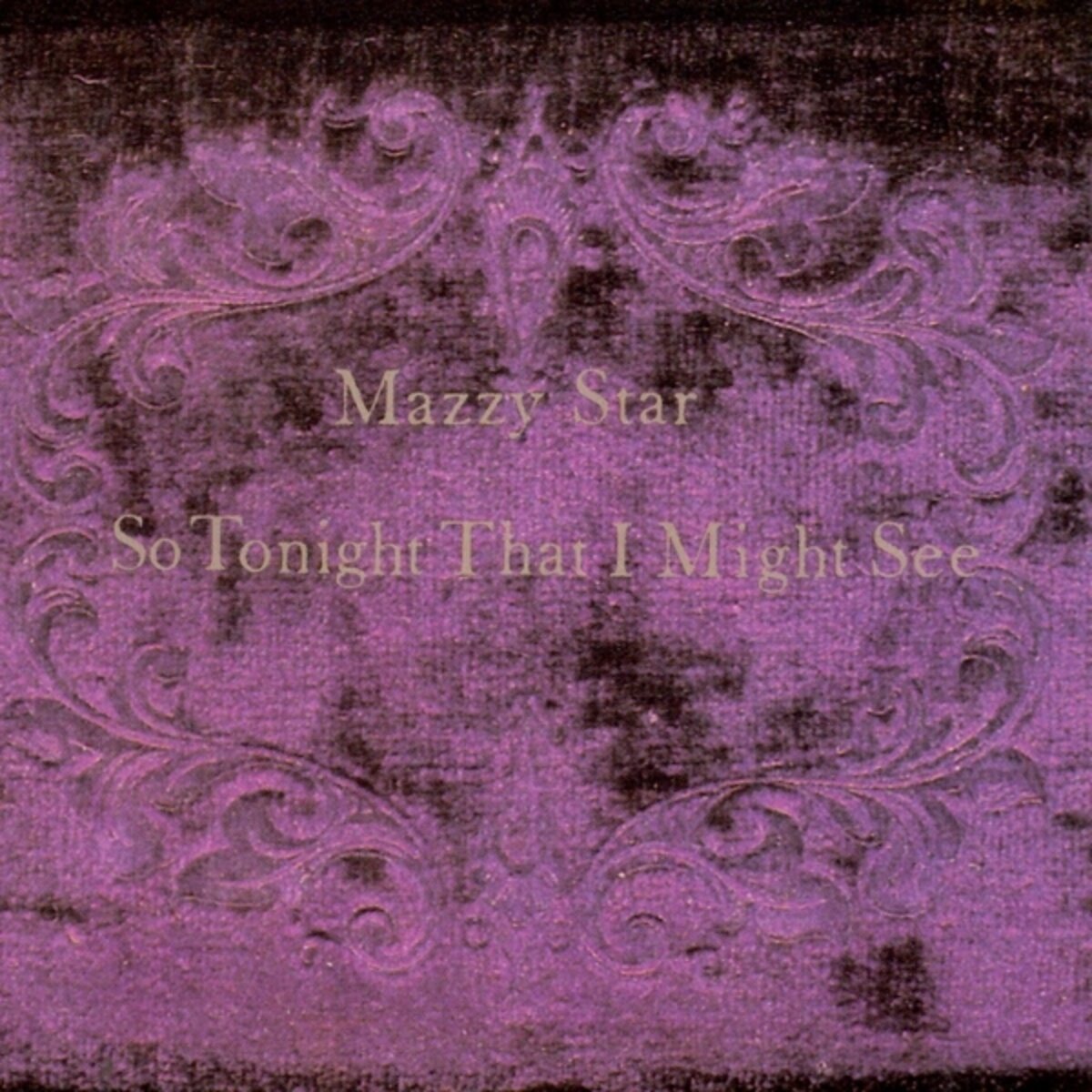 Mazzy Star -So Tonight That I Might See vinyl LP album cover blurred portrait warm tones dream pop classic 