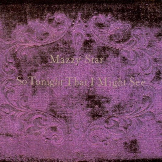 Mazzy Star -So Tonight That I Might See vinyl LP album cover blurred portrait warm tones dream pop classic 