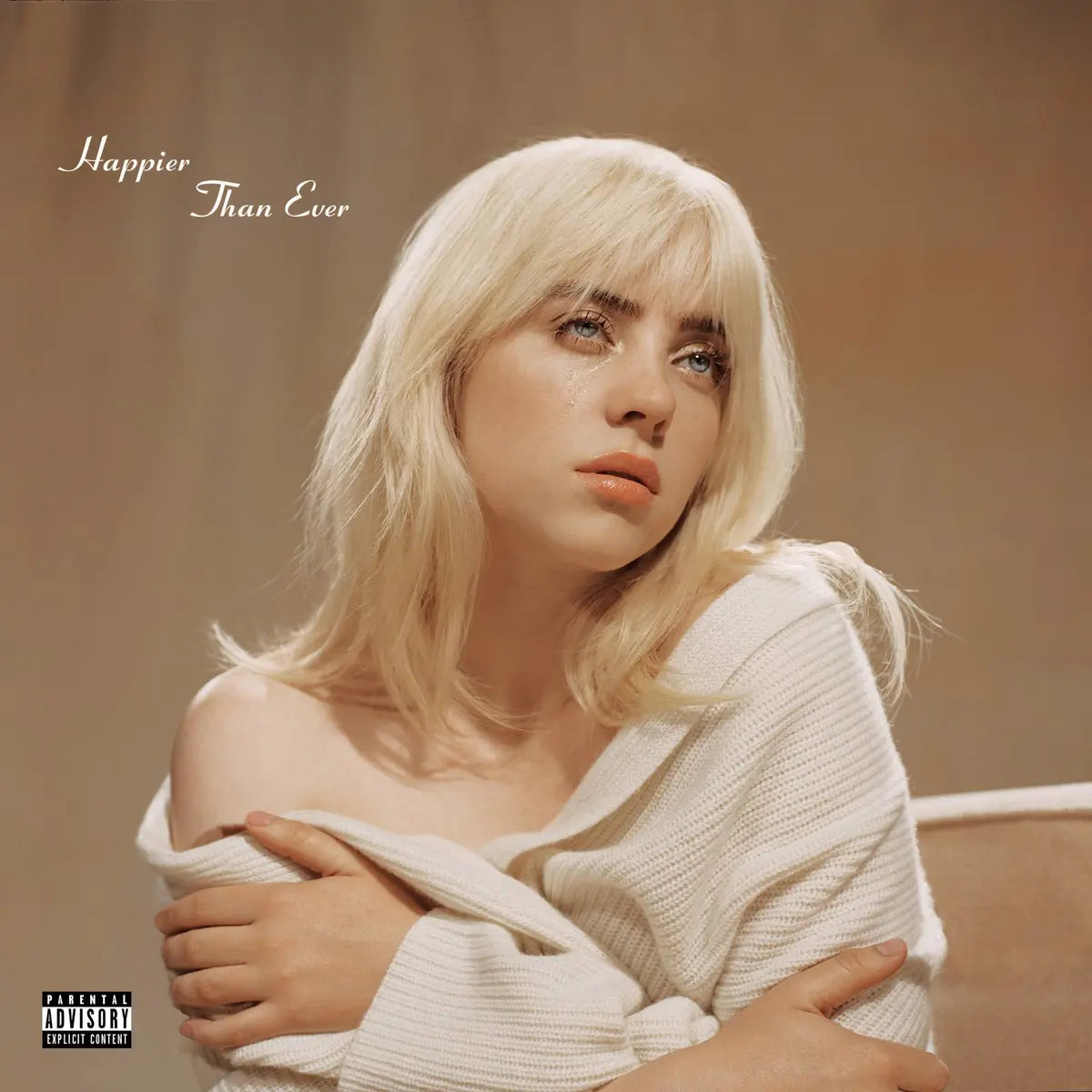 Billie Eilish – Happier Than Ever vinyl LP album cover