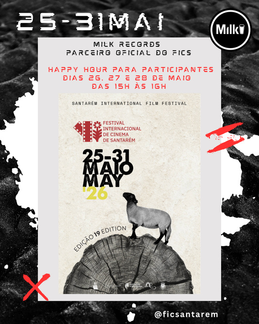 Festival Internacional de Cinema de Santarém 2026 — Happy Hour na Milk Records
