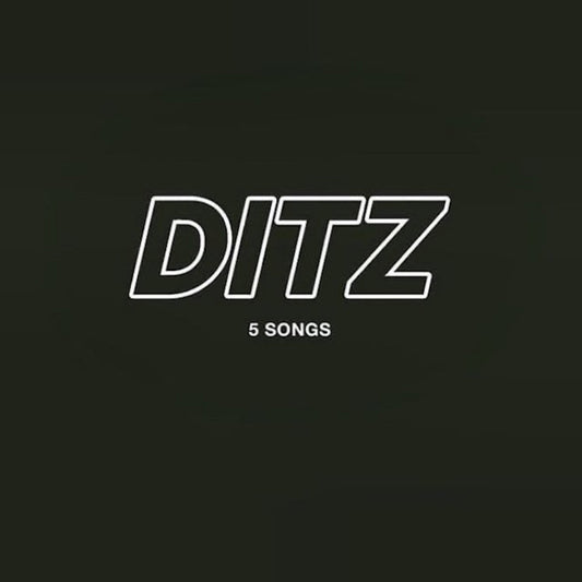 DITZ 5 Songs starlit green vinyl album cover 