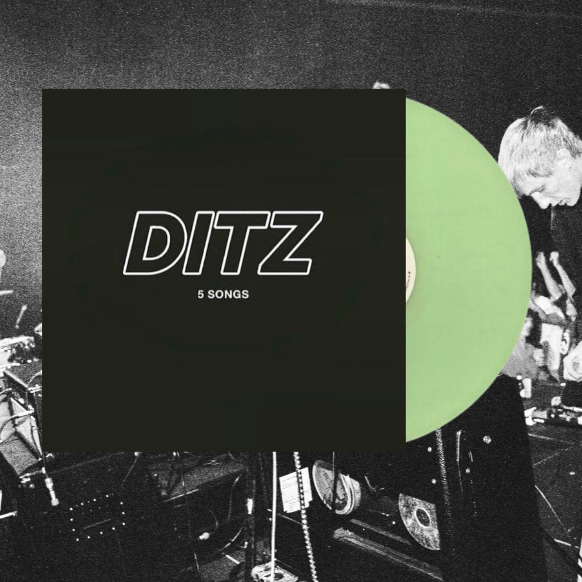 DITZ 5 Songs starlit green vinyl record