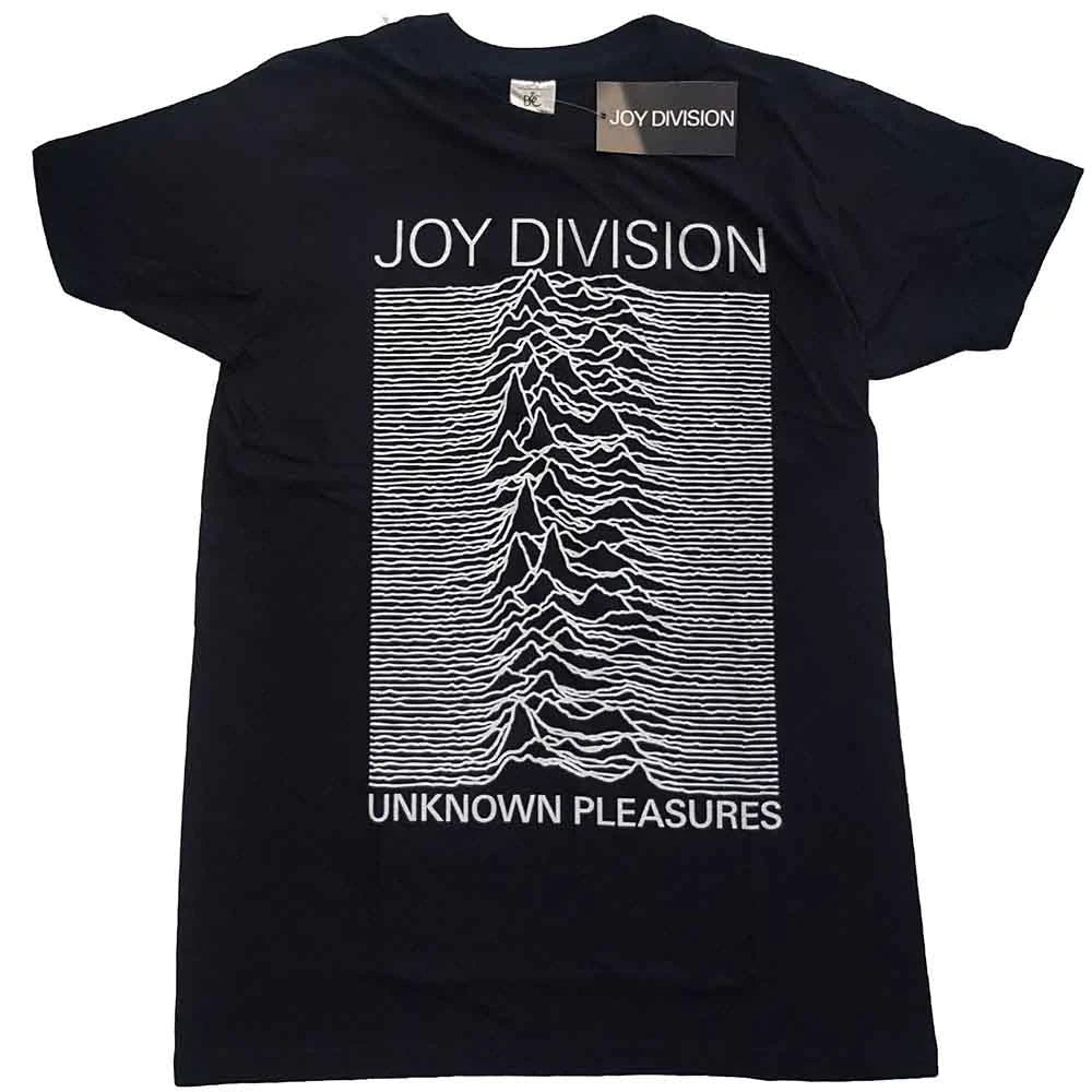 Joy Division – Unknown Pleasures T-shirt Black