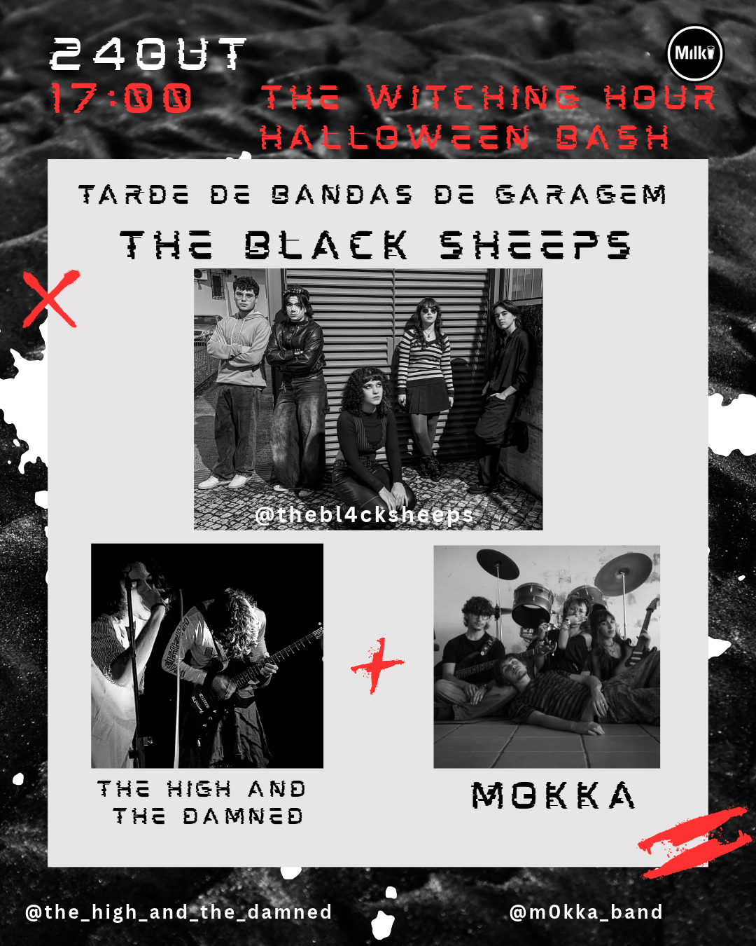 The High and the Damned - Mokka - The Black Sheeps Live at Milk Records | 24 October 2026