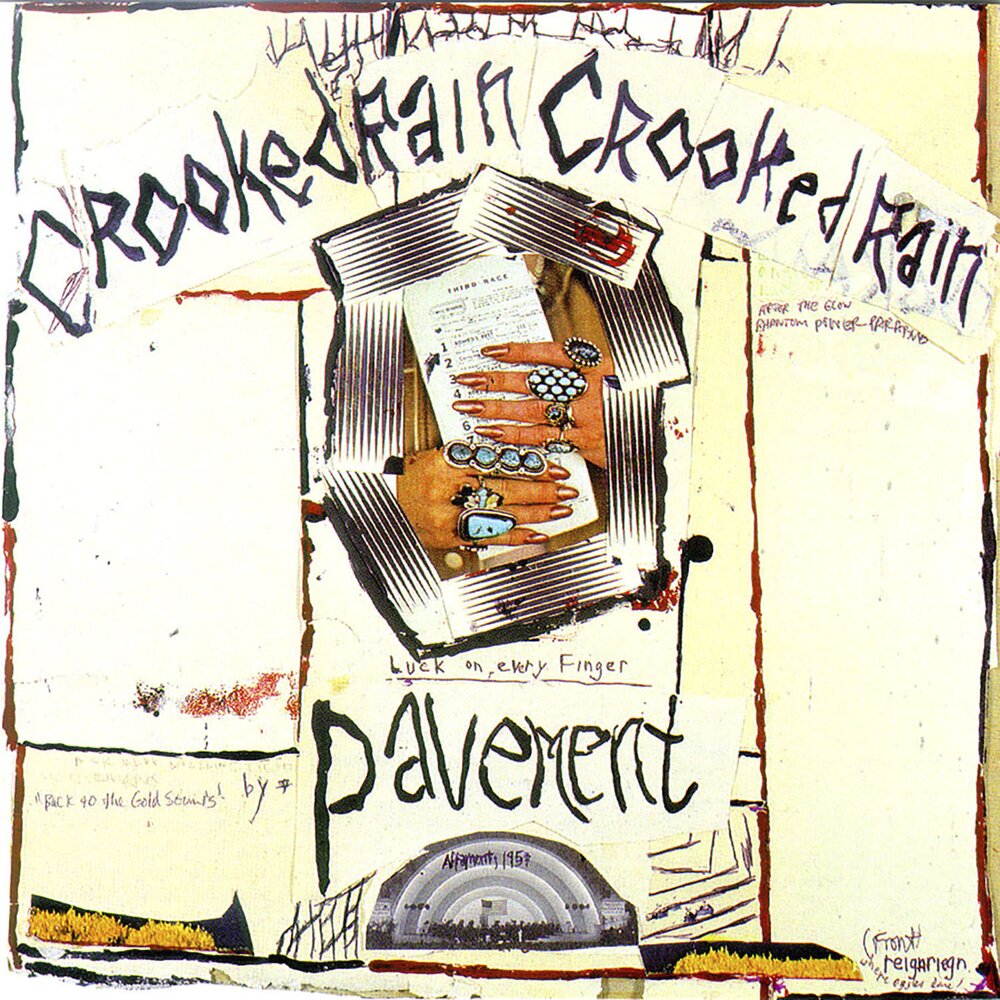 Pavement Crooked Rain, Crooked Rain Vinyl LP cover
