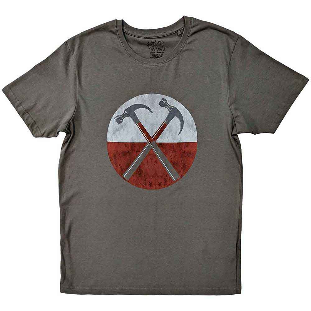 Pink Floyd Unisex Burnout T-Shirt: The Wall Hammers
