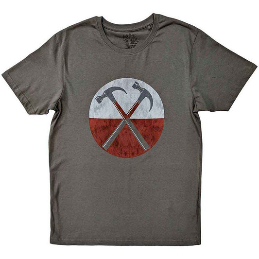 Pink Floyd Unisex Burnout T-Shirt: The Wall Hammers