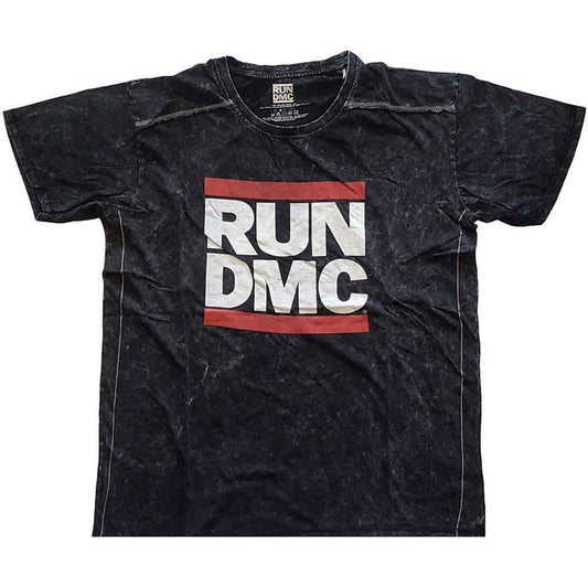 Run DMC – Logo T-Shirt (Black Wash)