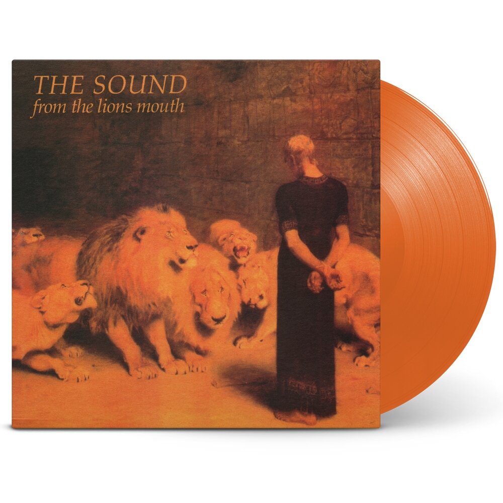 The Sound – From the Lion's Mouth vinyl LP album cover with orange vinyl 